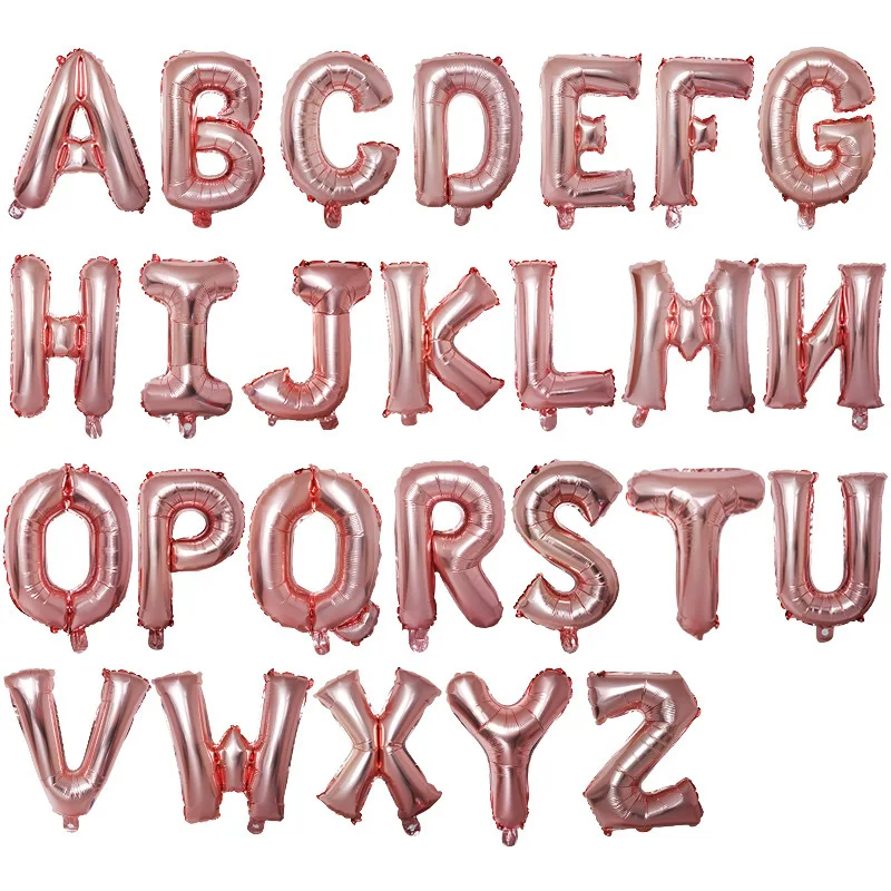 40-inch letter rose gold balloon Birthday festival scene large balloon rose gold Christmas decorations for home
40-inch letter rose gold balloon Birthday festival scene large balloon rose gold Christmas decorations for home