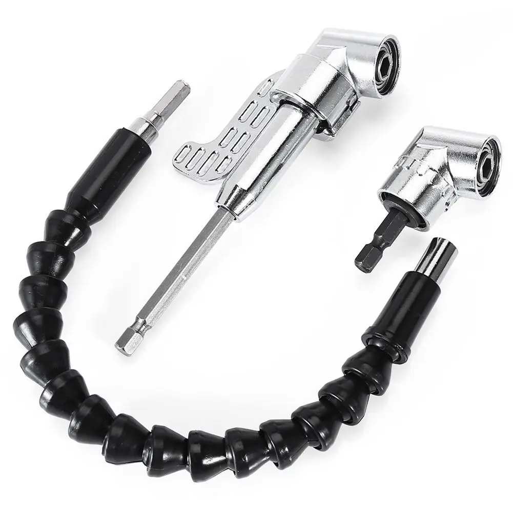 HLZS-1/4 inch Flexible Hex Shaft Screwdriver Power Drill Bit Extension 105 Degrees Corner Device + Screwed Joint + Flexible Ex
HLZS-1/4 inch Flexible Hex Shaft Screwdriver Power Drill Bit Extension 105 Degrees Corner Device + Screwed Joint + Flexible Ex