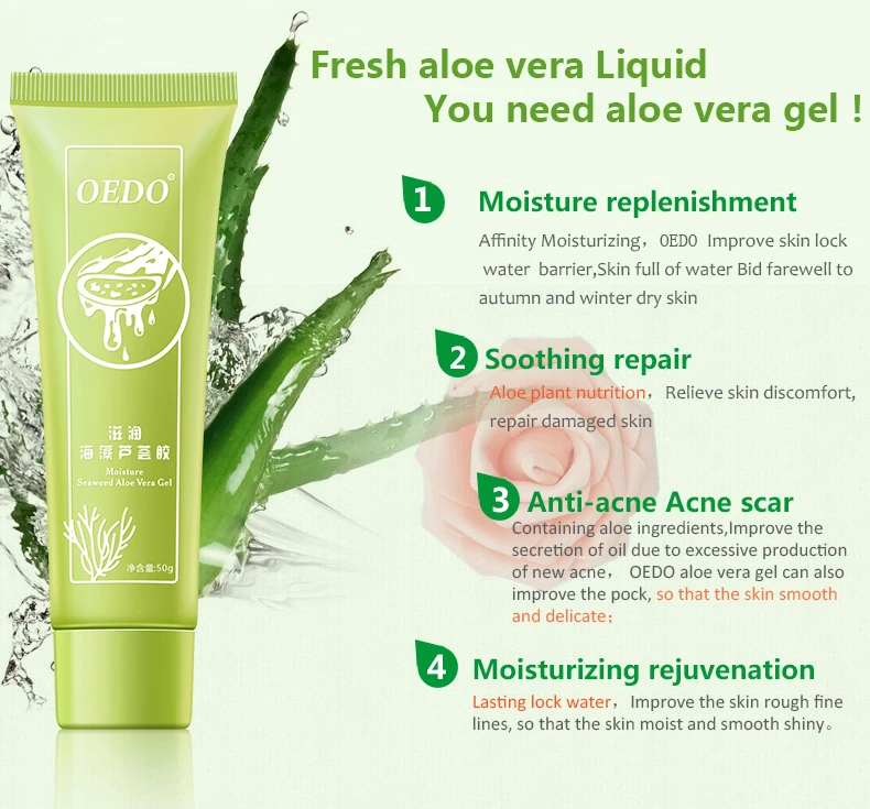 Seaweed Aloe Vera Gel Hydrating Whitening Day Creams Acne Anti Aging Wrinkle Collagen Whitening Facial Cream Brighten Skin Care
Seaweed Aloe Vera Gel Hydrating Whitening Day Creams Acne Anti Aging Wrinkle Collagen Whitening Facial Cream Brighten Skin Care