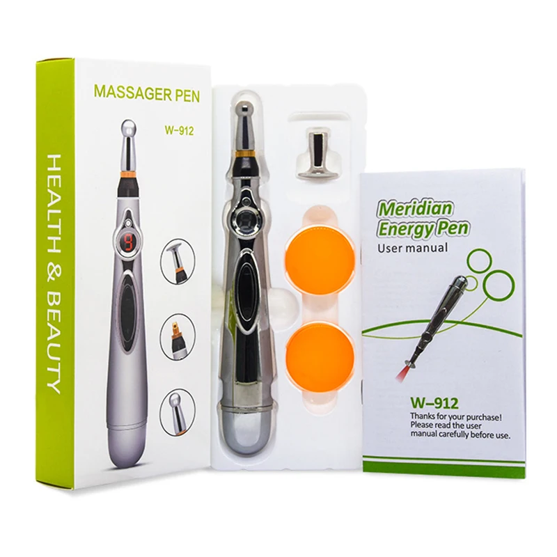 Electric Energy Pen massage stick Deep Pressure Massage Laser Acupuncture Magnet Therapy Relieve Back Body Pain Heal Massager
Electric Energy Pen massage stick Deep Pressure Massage Laser Acupuncture Magnet Therapy Relieve Back Body Pain Heal Massager