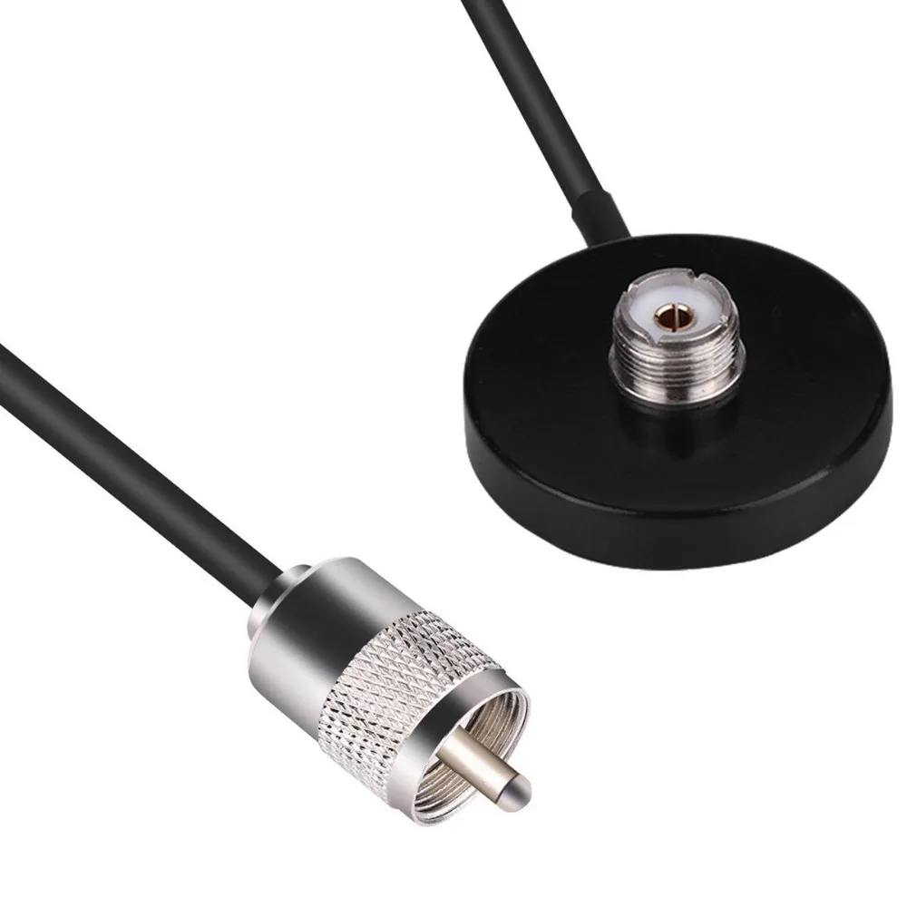 SOONHUA Universal Short Auto FM Radio Antenna N2RS VHF UHF Dual Band Antenna With Magnetic Mount Base 3m Cable Aerial
SOONHUA Universal Short Auto FM Radio Antenna N2RS VHF UHF Dual Band Antenna With Magnetic Mount Base 3m Cable Aerial