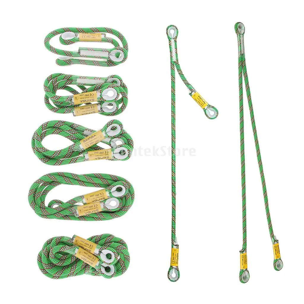 22kN Prusik Cord Loop for Climbing Tree Arborist Rescue Mountaineering Equipment Y / V Type Lanyard Optional
22kN Prusik Cord Loop for Climbing Tree Arborist Rescue Mountaineering Equipment Y / V Type Lanyard Optional