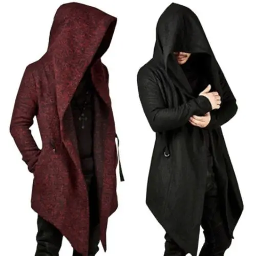 Fashion Men's Cardigan Jacket Hooded Long Sleeve Coat Overcoat Outwear Men Solid Casual Loose Top Cool Coats Clothing Male
Fashion Men's Cardigan Jacket Hooded Long Sleeve Coat Overcoat Outwear Men Solid Casual Loose Top Cool Coats Clothing Male