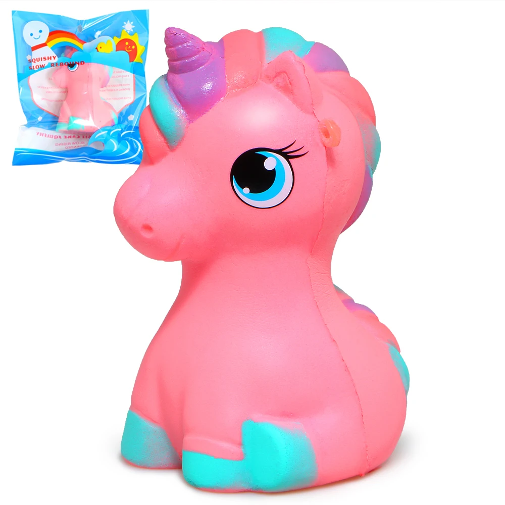 Jumbo Unicorn/Horse Squishy Cute Rainbow Squishies Slow Rising Cream Scented Kid Toys
Jumbo Unicorn/Horse Squishy Cute Rainbow Squishies Slow Rising Cream Scented Kid Toys