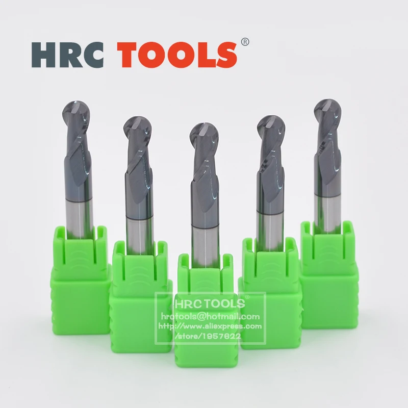 K19-R5x20Hx10Dx75L HRCTOOL TiAIN Coated HRC62 Ball Nose Endmill CNC for Cutting Top
K19-R5x20Hx10Dx75L HRCTOOL TiAIN Coated HRC62 Ball Nose Endmill CNC for Cutting Top