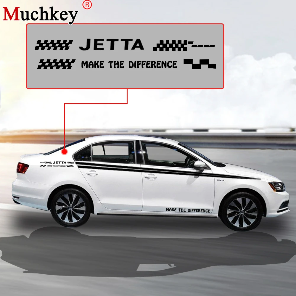 Car Accessories for Volkswagen Jetta Car Side Body Decal Car Stickers Pickup Truck Decals DIY Car Decoration Sticker 280cm
Car Accessories for Volkswagen Jetta Car Side Body Decal Car Stickers Pickup Truck Decals DIY Car Decoration Sticker 280cm