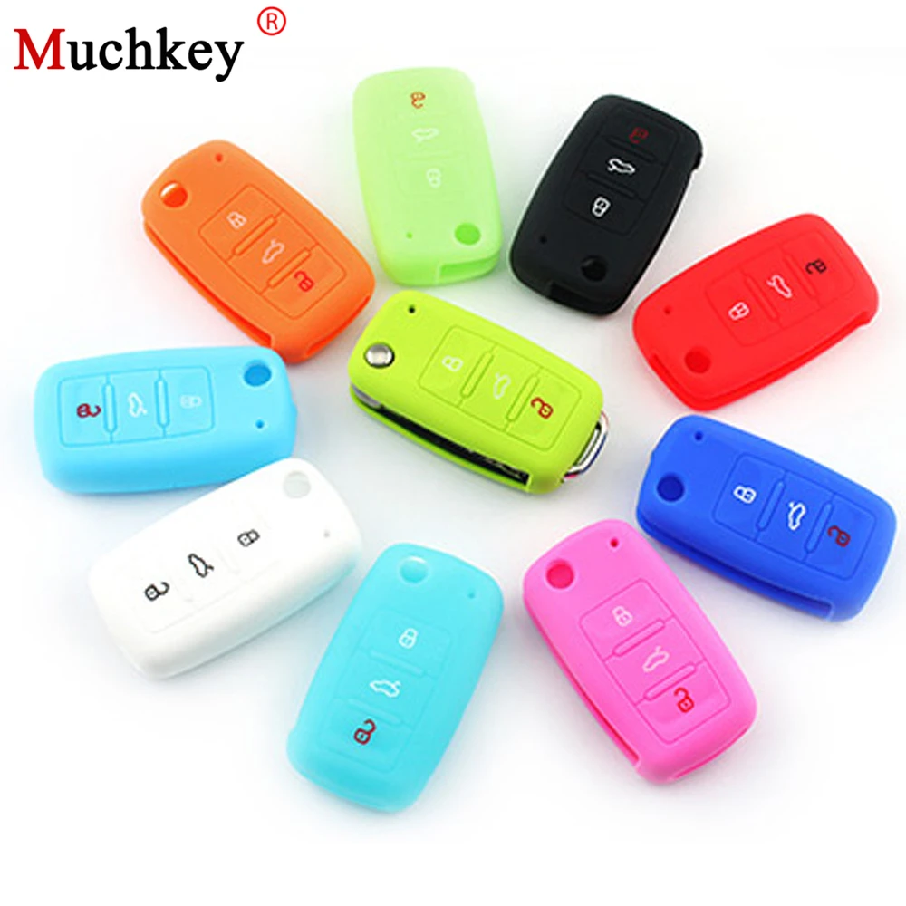 For Volkswagen VW Golf Mk6 GTI Polo Octavia Yeti Mii Silicone Cover Case Cover Flip Remote Key 3 Button Floding Key Protecetion
For Volkswagen VW Golf Mk6 GTI Polo Octavia Yeti Mii Silicone Cover Case Cover Flip Remote Key 3 Button Floding Key Protecetion