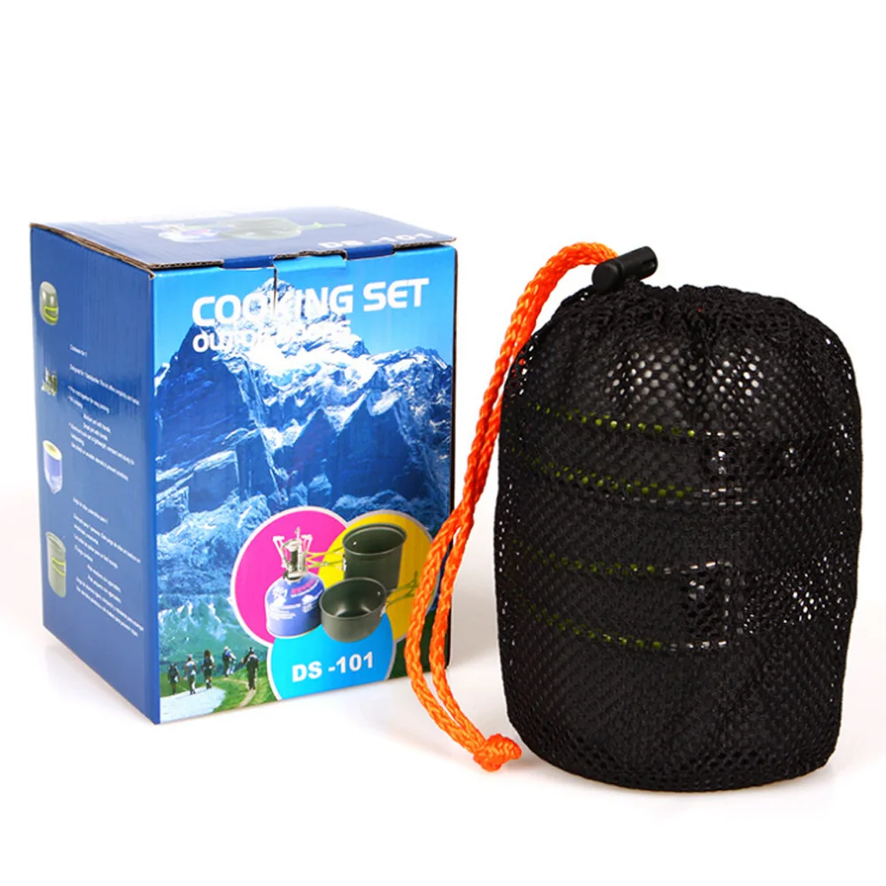 Best Selling Outdoor Cookware Set 1-2 People Camping Stove Set Pot Combination Portable Field Stove Tableware
Best Selling Outdoor Cookware Set 1-2 People Camping Stove Set Pot Combination Portable Field Stove Tableware