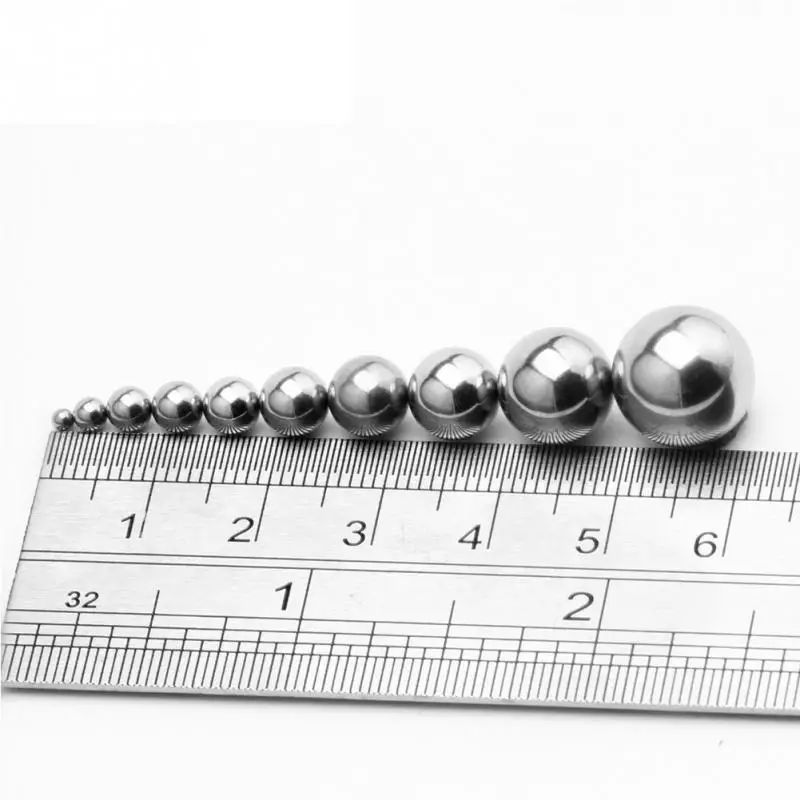 Dia Bearing Balls New High Quality Stainless Steel Ball Precision 2mm 3 mm 4mm 5mm 6mm 50Pcs/200Pcs for Bcycles Bearings
Dia Bearing Balls New High Quality Stainless Steel Ball Precision 2mm 3 mm 4mm 5mm 6mm 50Pcs/200Pcs for Bcycles Bearings