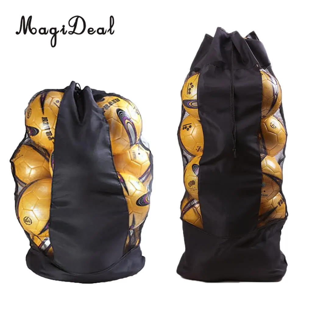 Large Heavy Soccer Ball/Basketball/Volleyball Mesh Bag Backpack - Holds 15 Balls Equipment Bag
Large Heavy Soccer Ball/Basketball/Volleyball Mesh Bag Backpack - Holds 15 Balls Equipment Bag