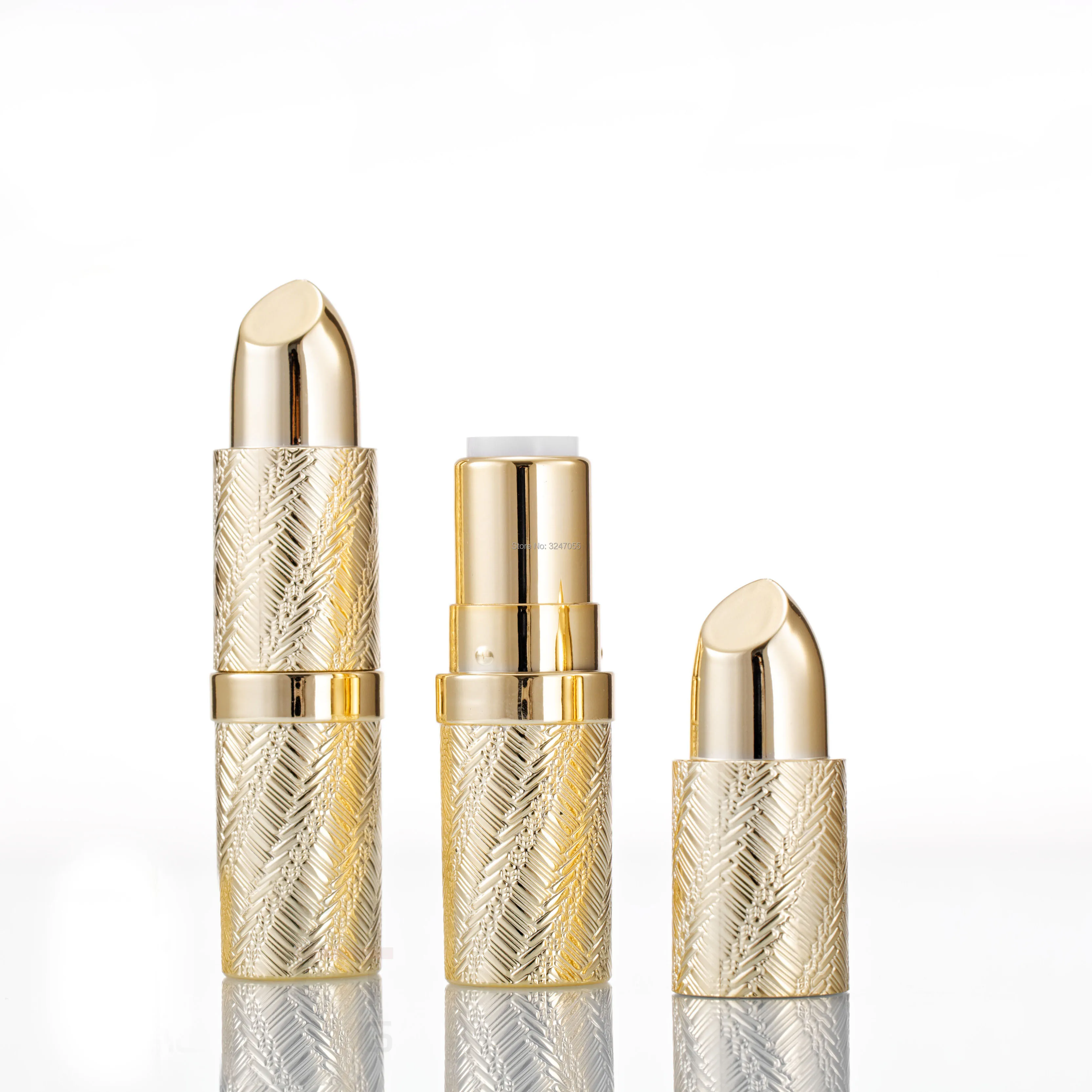 12.1mm Gold Plastic Empty Makeup Lipstick Tube, Cosmetic Beauty Tool Lip Balm Container, New Arrival Lip Rouge Refillable Bottle
12.1mm Gold Plastic Empty Makeup Lipstick Tube, Cosmetic Beauty Tool Lip Balm Container, New Arrival Lip Rouge Refillable Bottle