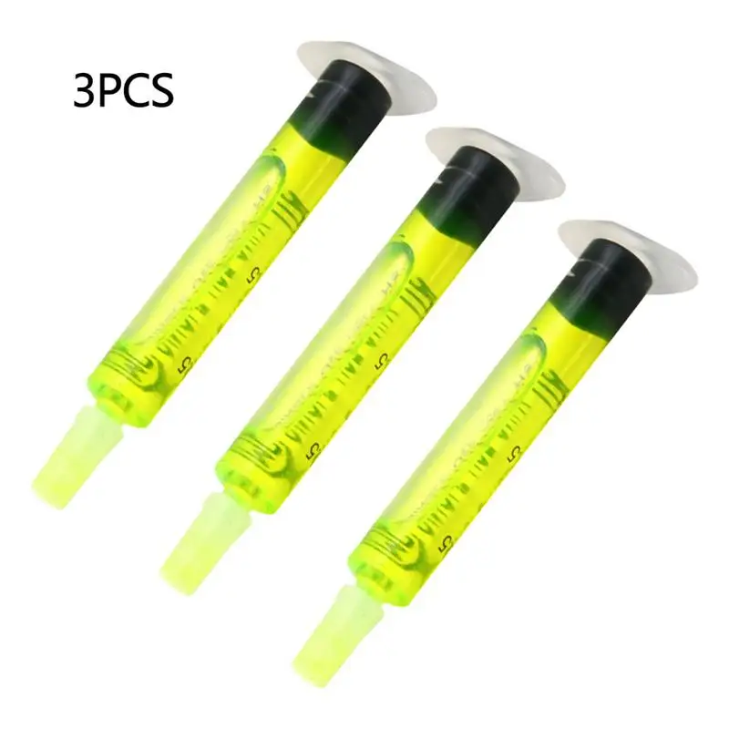 3pcs Ultra-concentrated Syringe Fluorescent Leak Detector Leak Test Leak Detector Air Conditioning Repair Tools Car Accessores
3pcs Ultra-concentrated Syringe Fluorescent Leak Detector Leak Test Leak Detector Air Conditioning Repair Tools Car Accessores