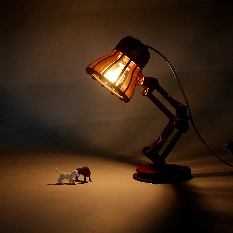 Creative Retro Coffee Shop Table Lamp Wood Vintage Desk Lamp E27 Bulb 110v 220v Diy Bedroom Bar Table Desk Light
Creative Retro Coffee Shop Table Lamp Wood Vintage Desk Lamp E27 Bulb 110v 220v Diy Bedroom Bar Table Desk Light
