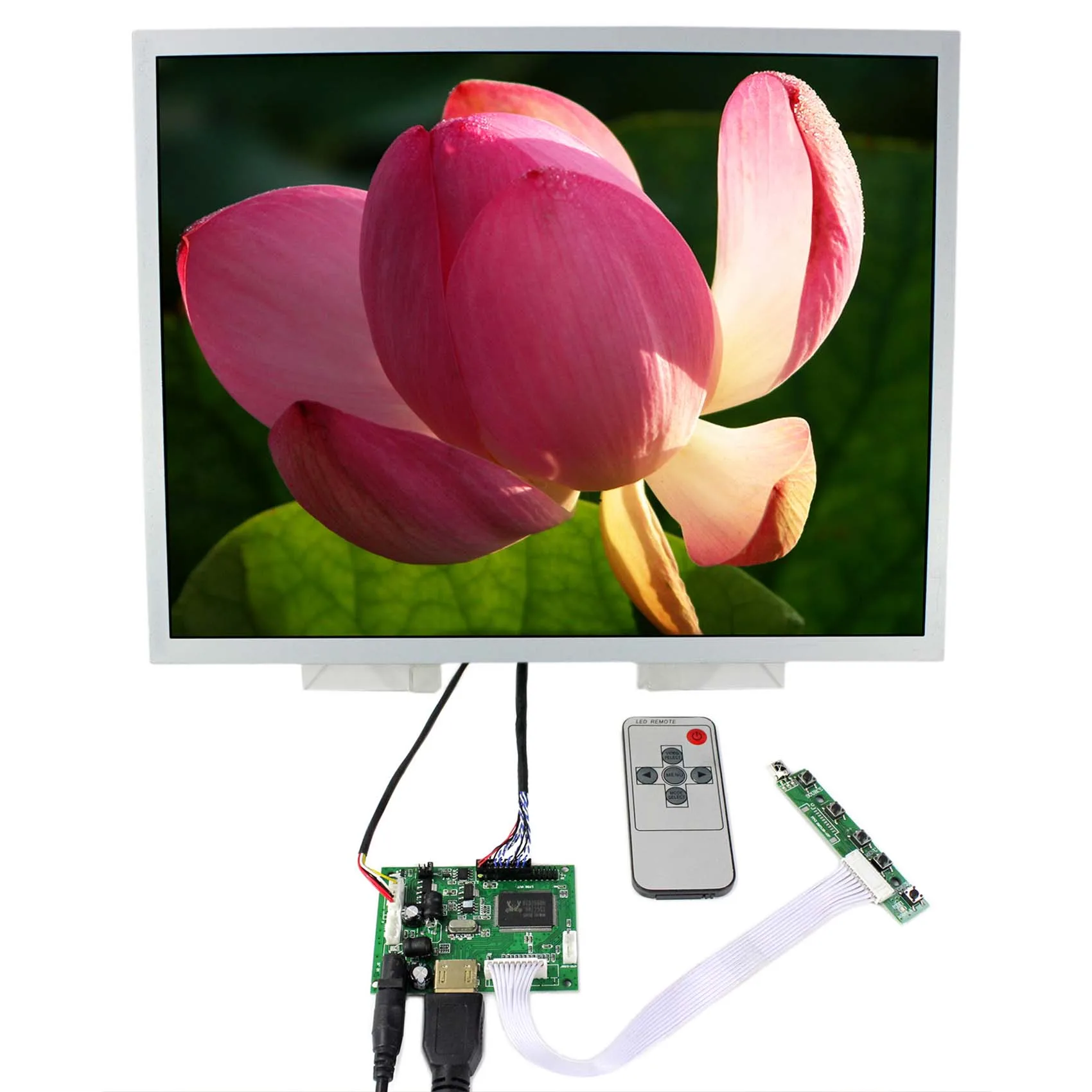 15" 1024X768 Resolution 15inch LCD Screen LQ150X1LG96 20pin LVDS Backlight WLED HD MI LCD Controller Board VS-TY2660H-V1
15" 1024X768 Resolution 15inch LCD Screen LQ150X1LG96 20pin LVDS Backlight WLED HD MI LCD Controller Board VS-TY2660H-V1
