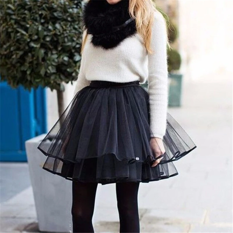 Women Skirt Winter Casual Elastic High Waist Ladies Skirts Hot Sexy Ladies Black Lace Tutu Mini Skirt Fashion Women Party Skirts
Women Skirt Winter Casual Elastic High Waist Ladies Skirts Hot Sexy Ladies Black Lace Tutu Mini Skirt Fashion Women Party Skirts