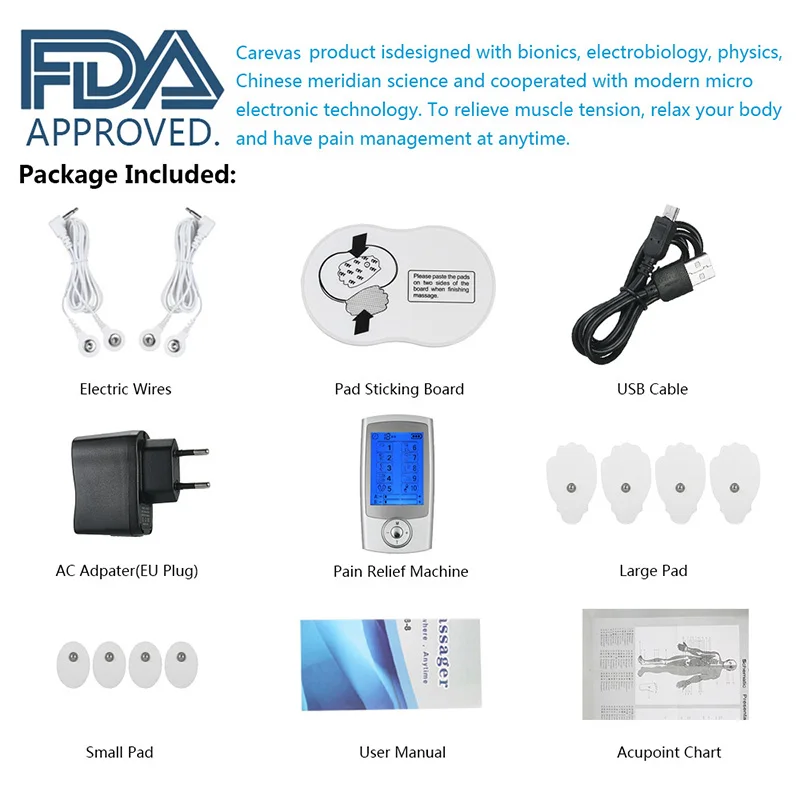 Electronic Pulse Therapy Massager For Body Tens Acupuncture Digital Physiotherapy Massager Muscle Relaxation Muscle Stimulator
Electronic Pulse Therapy Massager For Body Tens Acupuncture Digital Physiotherapy Massager Muscle Relaxation Muscle Stimulator