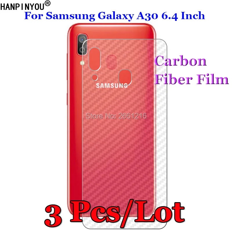 3 шт./лот для Samsung Galaxy A30 A305 6,4 дюйма, 3D противоскользящая прозрачная защитная пленка из углеродного волокна для задней панели, защитная пленка...
3 шт./лот для Samsung Galaxy A30 A305 6,4 дюйма, 3D противоскользящая прозрачная защитная пленка из углеродного волокна для задней панели, защитная пленка...