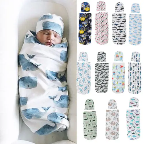 Hot Sale Cotton Newborn Baby Swaddle Muslin Wrap Swaddling Sleeping Bag +Hat Set Fashion Baby Sleeping Bags
Hot Sale Cotton Newborn Baby Swaddle Muslin Wrap Swaddling Sleeping Bag +Hat Set Fashion Baby Sleeping Bags