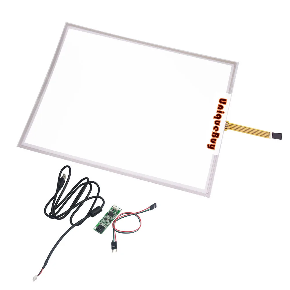 15-inch 4-wire(Soft screen) 322*247MM Digitizer Resistive Touch Screen Panel Resistance Sensor USB control card 
15-inch 4-wire(Soft screen) 322*247MM Digitizer Resistive Touch Screen Panel Resistance Sensor USB control card