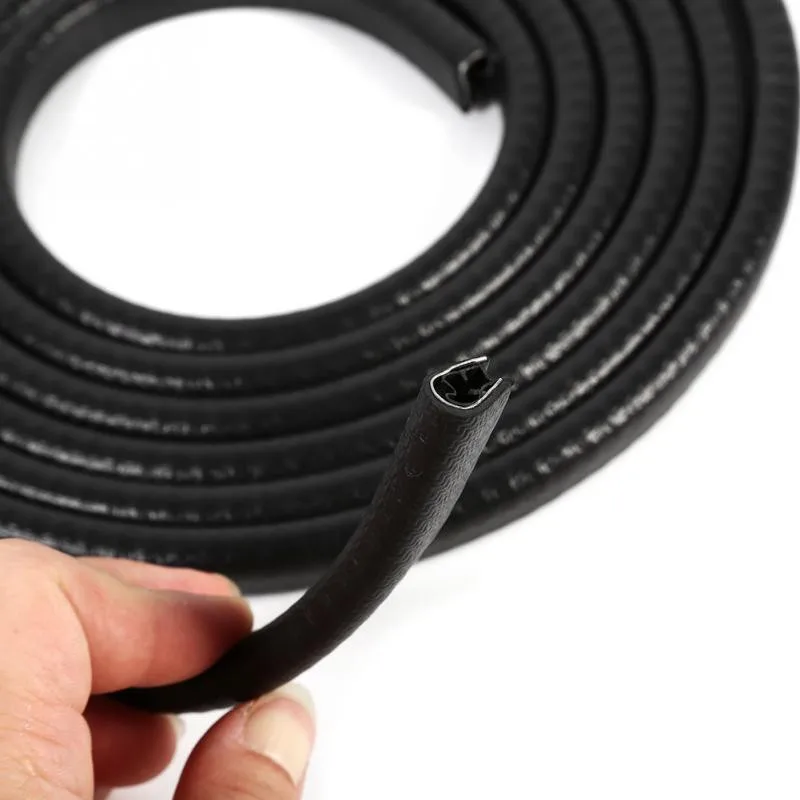 U Pillar Lock Car Window Door Trim Rubber With Metal Edge Seal Strip weatherstrip Noise Insulation
U Pillar Lock Car Window Door Trim Rubber With Metal Edge Seal Strip weatherstrip Noise Insulation