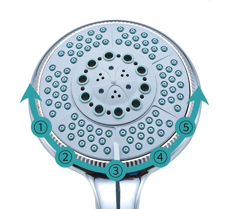 Bath Shower Sprayer Hand Hold Adjustable Shower Head 5 Mode SPA Pressurize Filtered Bathroom Water Flow Shower Head
Bath Shower Sprayer Hand Hold Adjustable Shower Head 5 Mode SPA Pressurize Filtered Bathroom Water Flow Shower Head