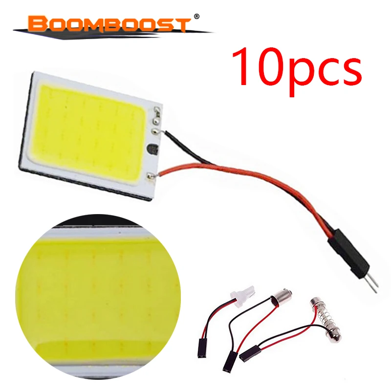 high quality 10PCs/Lot 24 SMD COB Chip LED 12V 3W Dome Light T10 Festoon Adapters White Car Vehicle LED Panel Lamps
high quality 10PCs/Lot 24 SMD COB Chip LED 12V 3W Dome Light T10 Festoon Adapters White Car Vehicle LED Panel Lamps