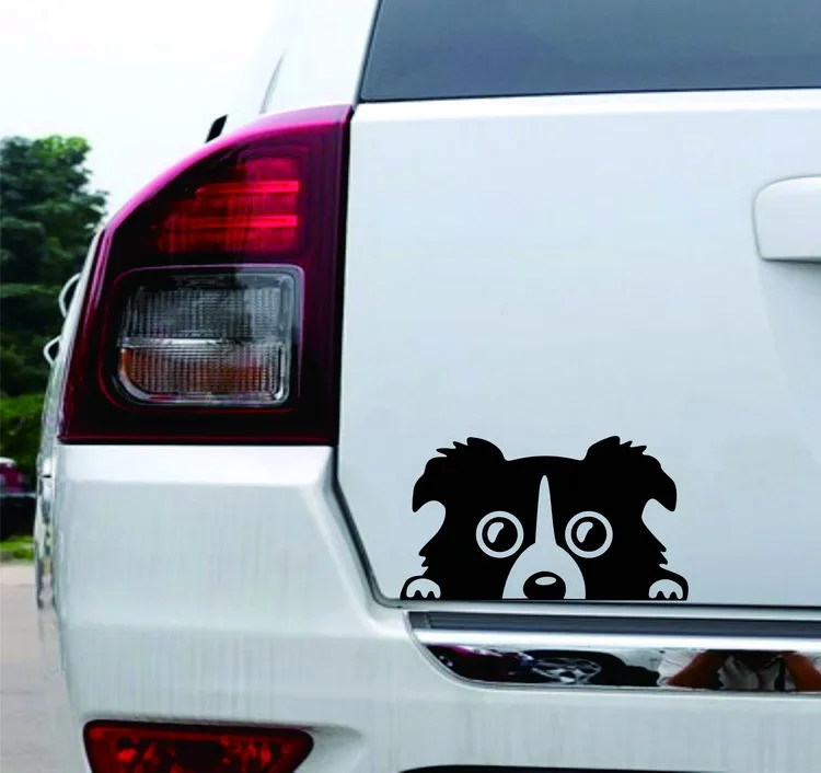Creative Auto High Quality Style Cartoon Dog Pattern Sticker Reflective Personality Car Stickers Vinyl Car-styling Waterproof | Автомобили