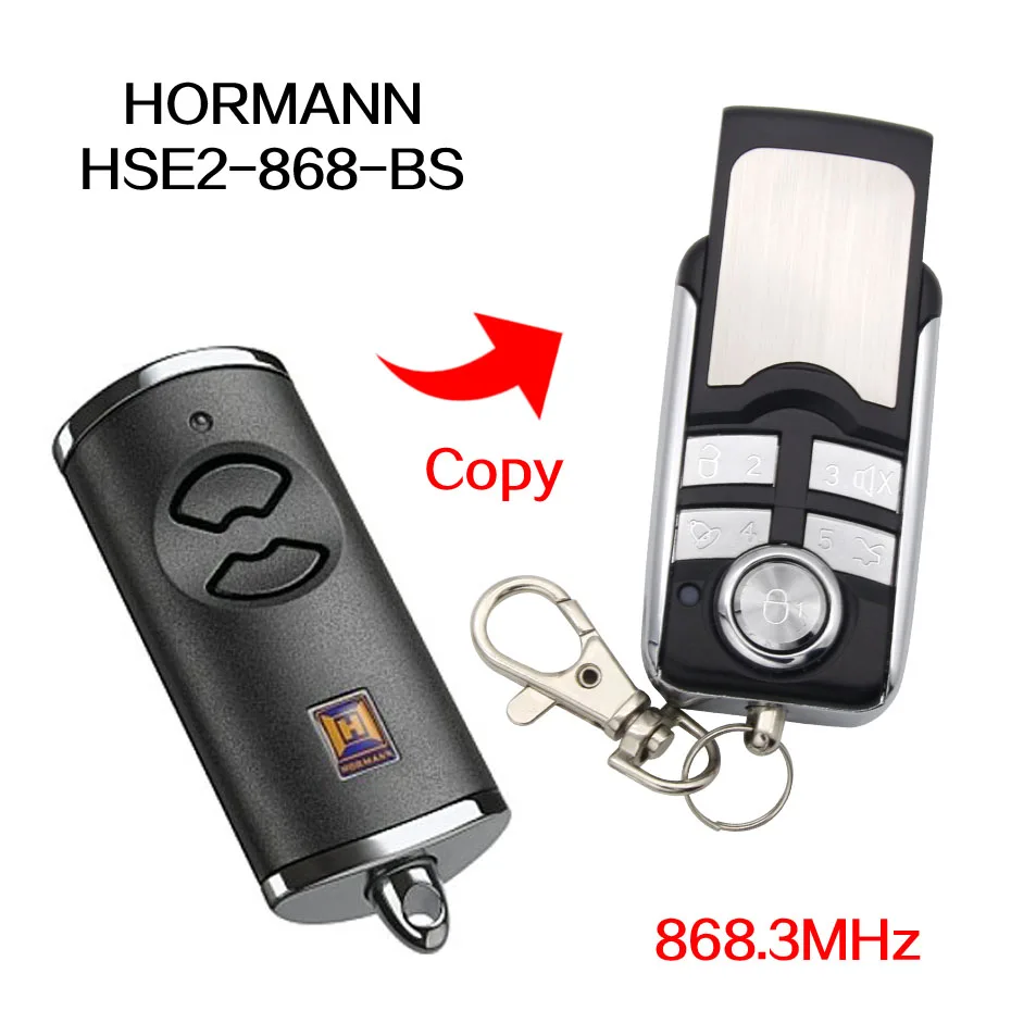 Пульт дистанционного управления для гаражных ворот Hormann HSE 2 4 BS 868 МГц|Пульт