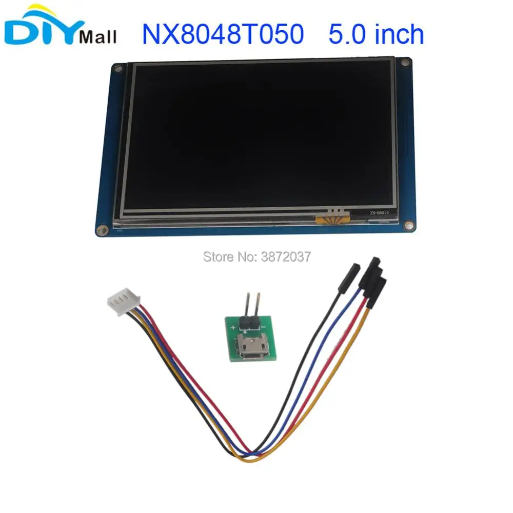 Nextion 5 0 "TFT 800x480 NX8048T050 HMI резистивный сенсорный экран UART умный дисплей модуль для