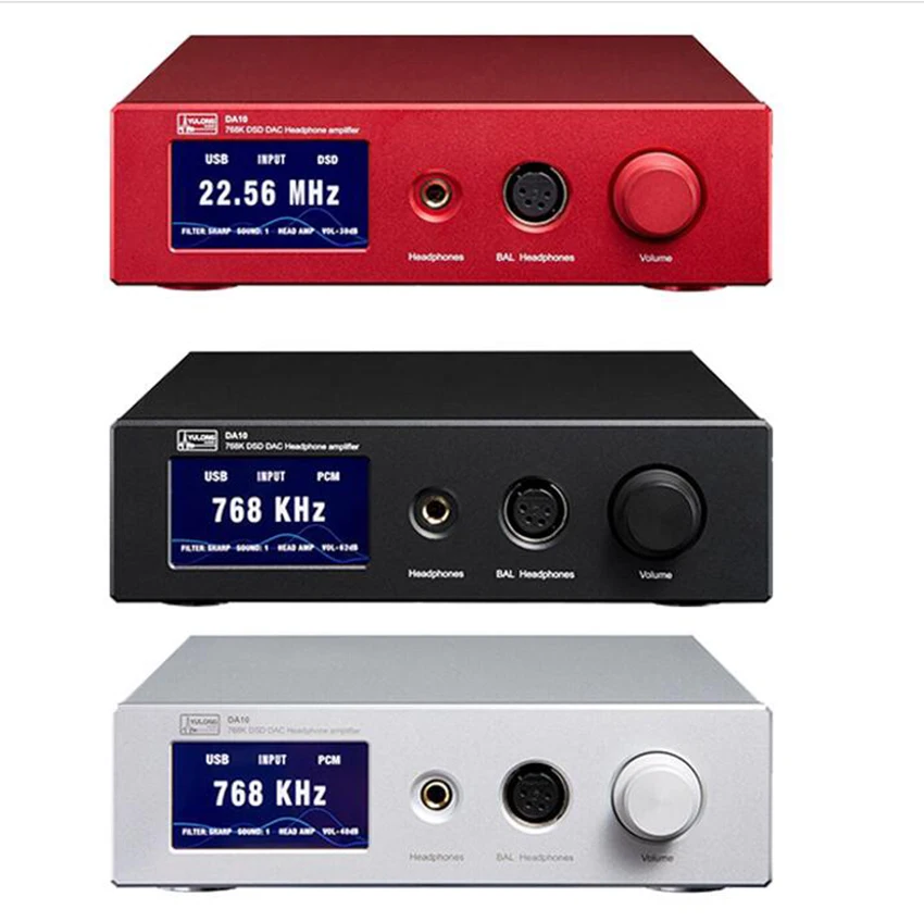 Yulong DA10 AK4497 768K DSD DAC усилитель для наушников с одним концом/балансом Hifi музыкальный усилитель
Yulong DA10 AK4497 768K DSD DAC усилитель для наушников с одним концом/балансом Hifi музыкальный усилитель