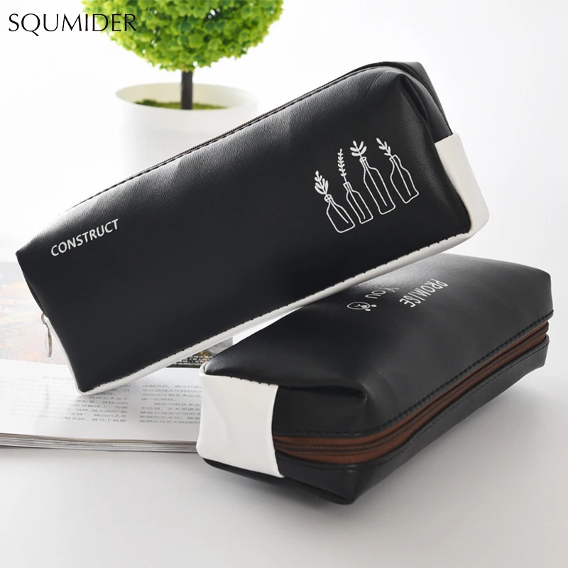 Kawaii Black White Mosaic Pencil Case Lovely Waterproof PU Pencil Bags for Student Gift School Stationery Supplies Pencil Cases
Kawaii Black White Mosaic Pencil Case Lovely Waterproof PU Pencil Bags for Student Gift School Stationery Supplies Pencil Cases