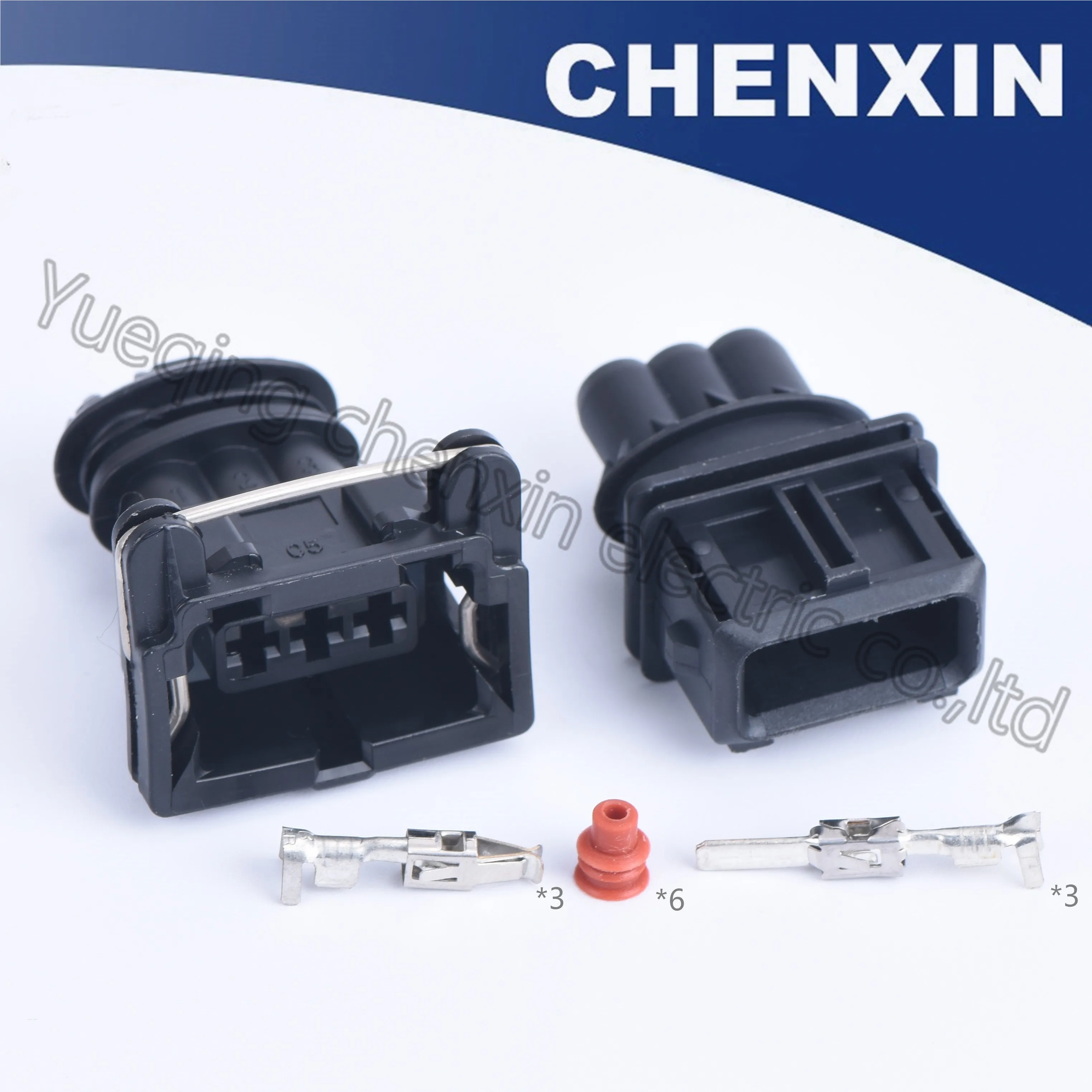 Black 3 pin EFI waterproof Fuel Injector auto connector EV1(3.5)male and female automobile power timer JPT wire auto connector
Black 3 pin EFI waterproof Fuel Injector auto connector EV1(3.5)male and female automobile power timer JPT wire auto connector