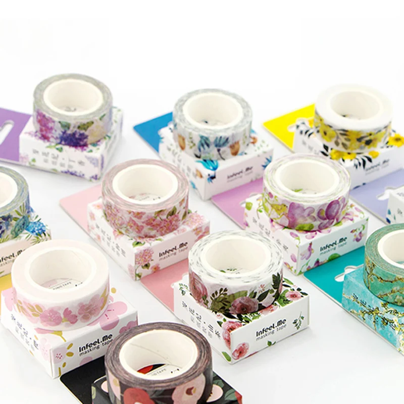Sale 1PC Sticker DIY Label Stationery Adhesive Tape High Quality Cute Flowers Kawaii Plants Decorative
Sale 1PC Sticker DIY Label Stationery Adhesive Tape High Quality Cute Flowers Kawaii Plants Decorative