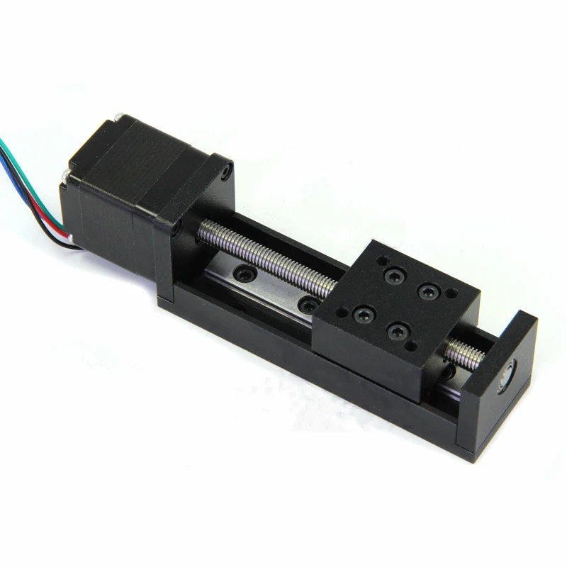 CNC MIni Linear Guide Rail Slide Actuator T6 Lead Screw Motion Stepper Motor Stroke 50-200MM
CNC MIni Linear Guide Rail Slide Actuator T6 Lead Screw Motion Stepper Motor Stroke 50-200MM