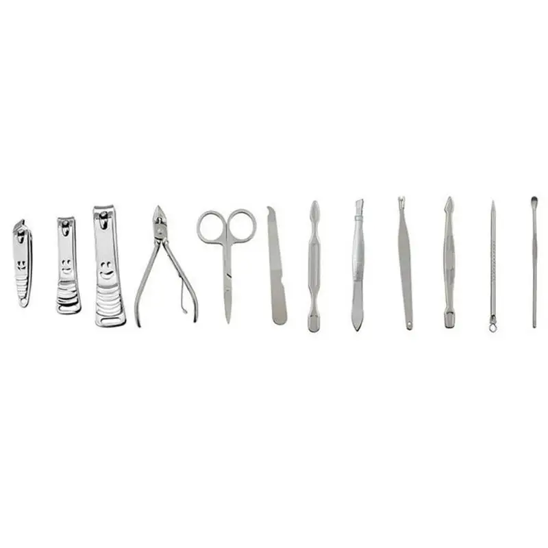 1/12/13PCS Pedicure/Manicure Set Nail Clippers Cuticle Pusher Grooming Kit Nail Art Tools Set With Case Nail File Polish
1/12/13PCS Pedicure/Manicure Set Nail Clippers Cuticle Pusher Grooming Kit Nail Art Tools Set With Case Nail File Polish