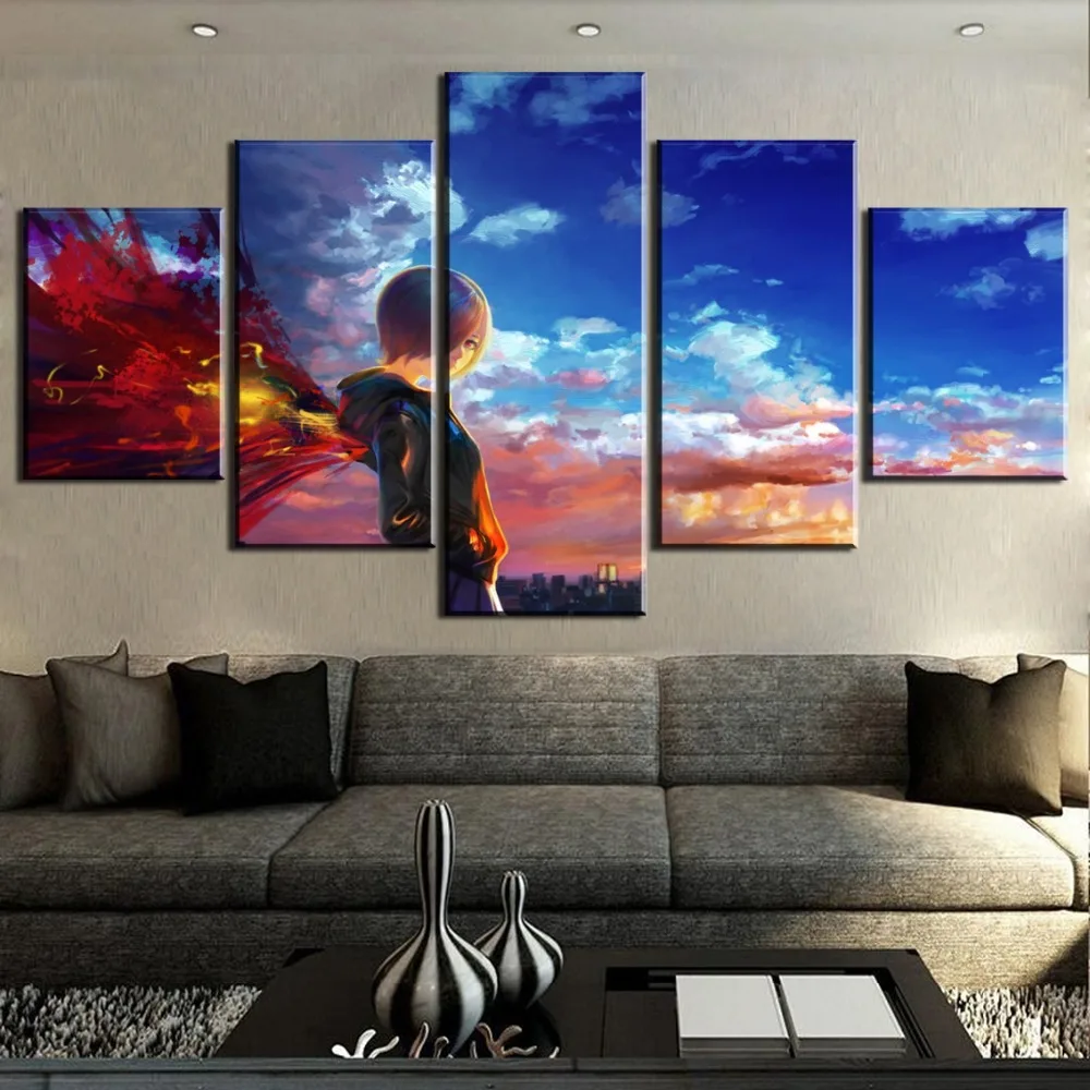 Framed 5 Piece Canvas Kirishima Touka Tokyo Ghoul Modern Decorative Paintings on Canvas Wall Art for Home Decorations Wall Decor
Framed 5 Piece Canvas Kirishima Touka Tokyo Ghoul Modern Decorative Paintings on Canvas Wall Art for Home Decorations Wall Decor