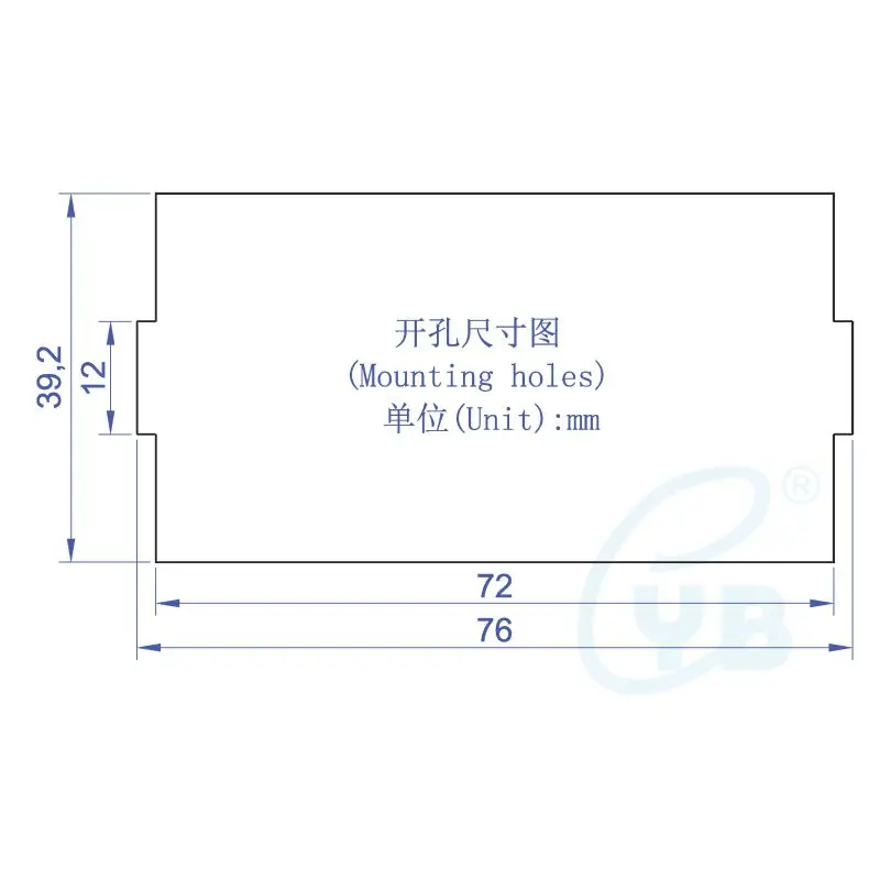 YB5135A DC 200mV 2V 20V 200V 500V Вольтметр постоянного тока Напряжение измеритель