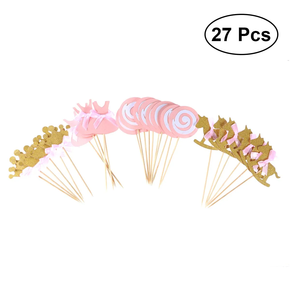 27 Pcs Pink Princess Cake Toppers Chic Cake Picks Cupcake Decoration Topper For Birthday Party Dessert Decoration Baby Shower
27 Pcs Pink Princess Cake Toppers Chic Cake Picks Cupcake Decoration Topper For Birthday Party Dessert Decoration Baby Shower