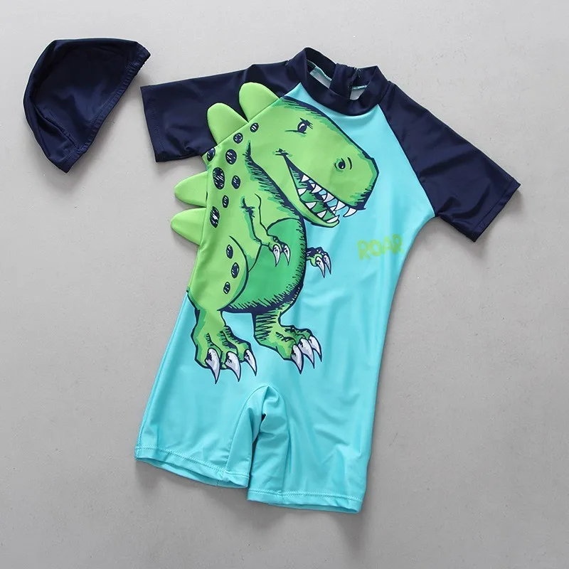 Kids Dinosaur Bathing Suit Children's Swimming Surfing Swim Suits With Hat Baby Boys Short Sleeve Beachwear Rash Guard Swimwear
Kids Dinosaur Bathing Suit Children's Swimming Surfing Swim Suits With Hat Baby Boys Short Sleeve Beachwear Rash Guard Swimwear