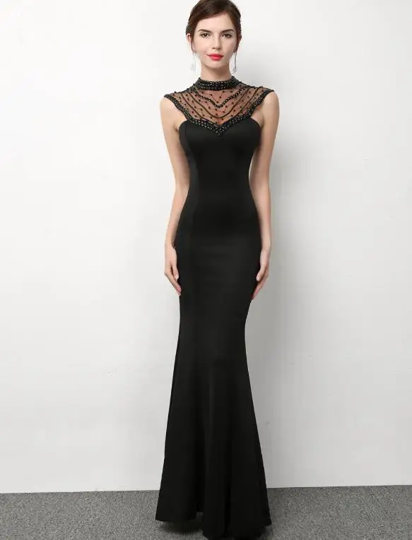 SVKSBEVS Luxury Crystal O Neck 2019 Elegant Beading Mermaid Long Dresses Sexy Party Hollow Out Backless Maxi Dress
SVKSBEVS Luxury Crystal O Neck 2019 Elegant Beading Mermaid Long Dresses Sexy Party Hollow Out Backless Maxi Dress