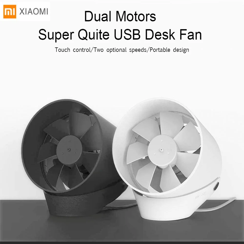 Оригинальный настольный мини вентилятор Xiaomi Vh портативные вентиляторы Usb Mijia
