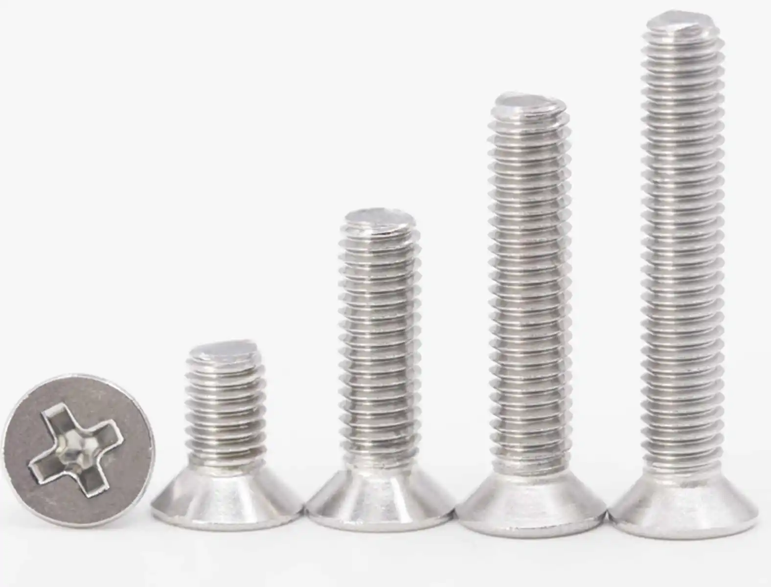 50pcs M4*0.7 Length 6/8/10/12/16/20/25/30/35/40mm 304 Stainless Steel Flat Head Machine Phillips Screws
50pcs M4*0.7 Length 6/8/10/12/16/20/25/30/35/40mm 304 Stainless Steel Flat Head Machine Phillips Screws