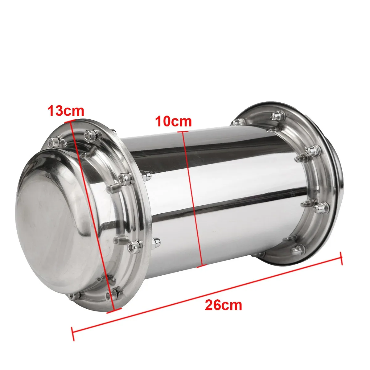 Stainless Steel Time Capsule Waterproof Lock Container Storage Future Gift length 26cm Diameter 10cm
Stainless Steel Time Capsule Waterproof Lock Container Storage Future Gift length 26cm Diameter 10cm