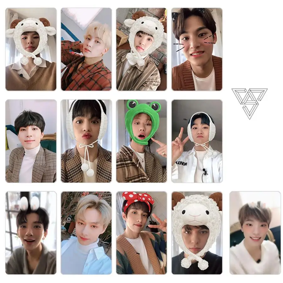 Фотоальбом Kpop Seventeen member Stikcy с надписью You Made My Dawn Crystal Card наклейка на фотокарту 13
