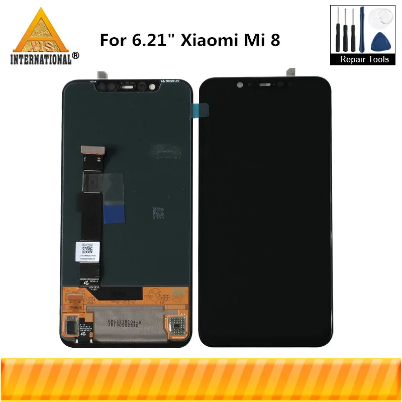 Оригинальный ЖК-экран Axisinternational 6,21 дюймов для Xiaomi Mi8 Mi 8 AMOLED + сенсорный дигитайзер для Mi8 Pro, сканер отпечатков пальцев в экране
Оригинальный ЖК-экран Axisinternational 6,21 дюймов для Xiaomi Mi8 Mi 8 AMOLED + сенсорный дигитайзер для Mi8 Pro, сканер отпечатков пальцев в экране