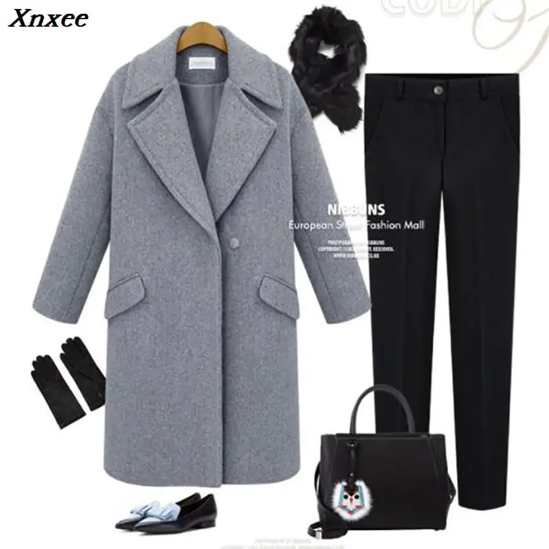 Autumn Winter Suit Blazer Women 2020 Formal Wool Blends Jacket Coat Office Work Casual Plus Size Long Sleeve Blazer ukraine 3XL
Autumn Winter Suit Blazer Women 2020 Formal Wool Blends Jacket Coat Office Work Casual Plus Size Long Sleeve Blazer ukraine 3XL