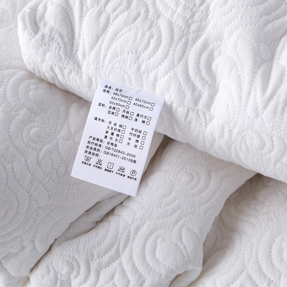 Nordic Style Design White Carving Pillow 2PCS 100% Cotton 650 Fill Power Bedding Sets 3D Neck Protection
Nordic Style Design White Carving Pillow 2PCS 100% Cotton 650 Fill Power Bedding Sets 3D Neck Protection