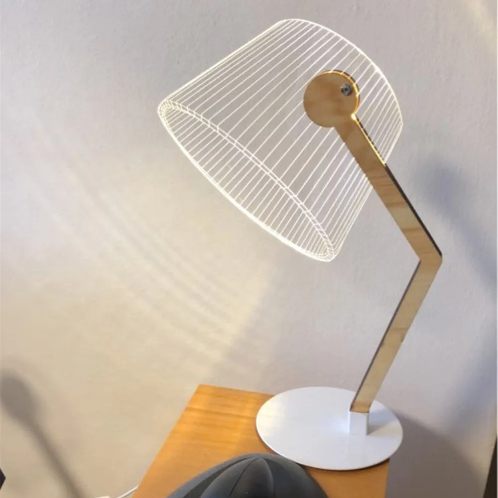 Simple Nordic Style Led Night Light 3d Acrylic Creative Table Lamp Bedside Decoration Desk Lamp Fr124
Simple Nordic Style Led Night Light 3d Acrylic Creative Table Lamp Bedside Decoration Desk Lamp Fr124
