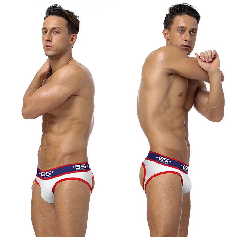 Brand Mens Open Back Underwear Sexy Hollow Crotch BOTTOMLESS Men Cotton Briefs Backless Buttocks Cueca Gay Underwear
Brand Mens Open Back Underwear Sexy Hollow Crotch BOTTOMLESS Men Cotton Briefs Backless Buttocks Cueca Gay Underwear