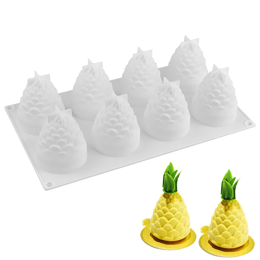8 даже милые Pinecone помадные формы белый мусс силиконовые формы для торта DIY выпечки французский формочка для десерта кухонные принадлежности
8 даже милые Pinecone помадные формы белый мусс силиконовые формы для торта DIY выпечки французский формочка для десерта кухонные принадлежности